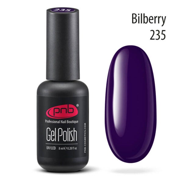 Gel Polish PNB Bilberry 235 Ela Nail Studio